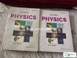 S L Arora Physics Volume 1 and 2