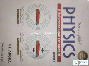 S. L. Arora Physics for Class 11(Volume -l and ll)