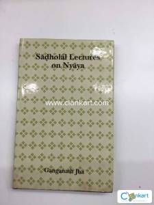 Sadholal Lectures on Nyaya: IND-8170304024