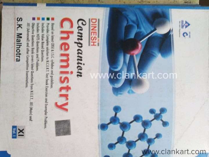 Sale Dinesh Companion Chemistry for XI Vol I VolII