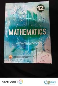 Samacheer Kalvi Textbook MATHS VOLUME 1 (class 12)