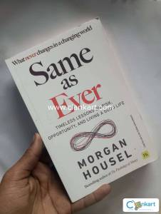 Same As Ever Book  By Morgan Housel