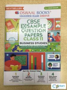 Sample Paper Business Studies class 11
