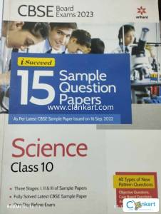 Sample Papers for class10 science