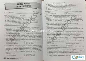 Sample Papers of Business Studies CLASS 12