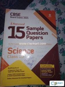 Sample Question paper science 10th