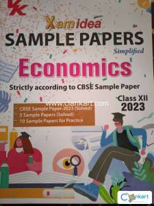 Sample paper Economics class 12