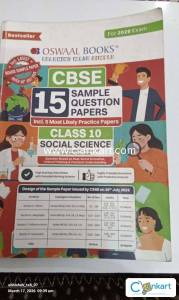 Sample paper for class 10 (social science)