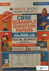 Sample paper social science class 10