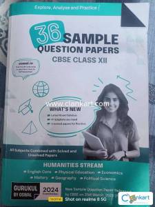 Sample question paper cbse class 12 solved  unsolved