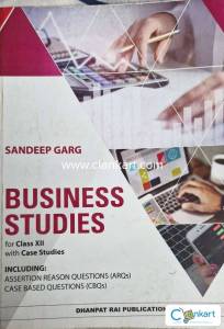 Sandeep garg business studies for class 12 with case studies