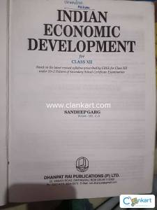 Sandeep garg indian Economic development for class 12