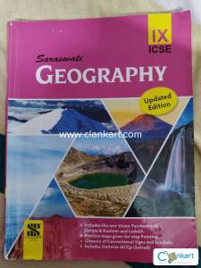 Saraswati Geography class 9 ICSE
