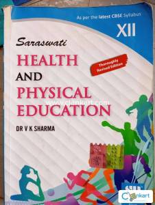 Saraswati Health and Physical Education book by DR VK SHARMA class 12