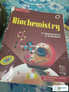Satyanarayan biochemistry book. Good condition. 6th edition