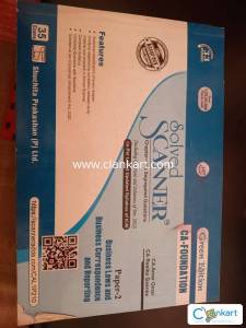 Scanner for CA foundation