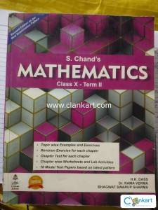 S.chand's Mathematics book for class 10th