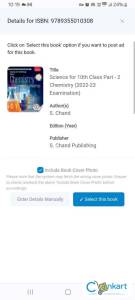 S.chand science for class10th part-2 (chemistry)
