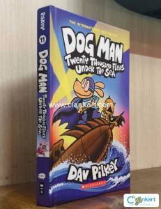 Scholastic Book Dog Man Twenty Thousand Fleas Under The Sea