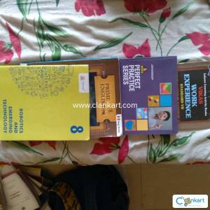 School books for std 8th (14 books set )