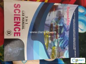 Science 3 in 1 Lab manual Suganddha