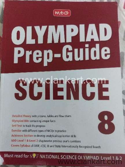 Science Olympiad Book for 9th class