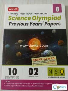 Science Olympiad previous years' paper for class 8