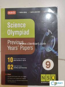 Science Olympiad sof previous year paper book
