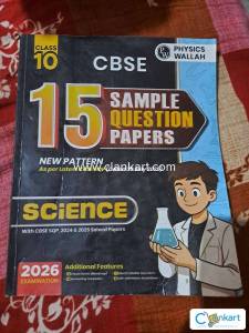 Science Sample Paper for class 10 PW