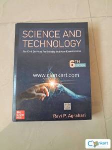 Science and Technology Ravi P Agrahari