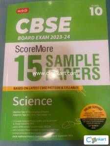 Science class 10 Score more cbse 15 sample question paper 2023-2024