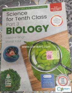 Science for Class 10 Part 3 Biology By Lakhmir Singh & Manjit Kaur