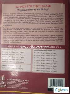 Science for Tenth Class Part-2 Chemistry S.Chand