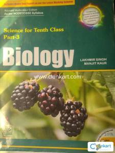 Science for Tenth Class Part-3 Biology S.Chand