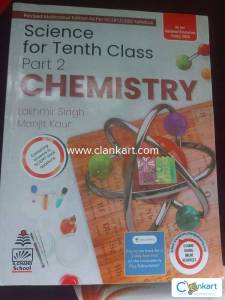 Science for class 10,part 2 chemistry by Lakhmir Singh and Manjit Kaur