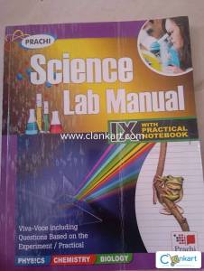 Science lab manual with practice notebook for class 9th