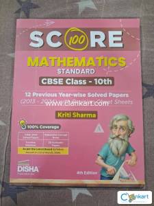 Score 100 Mathematics Standard CBSE Class - 10th by Kriti Sharma