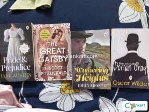 Classic English Novels for Sale  Set of 4