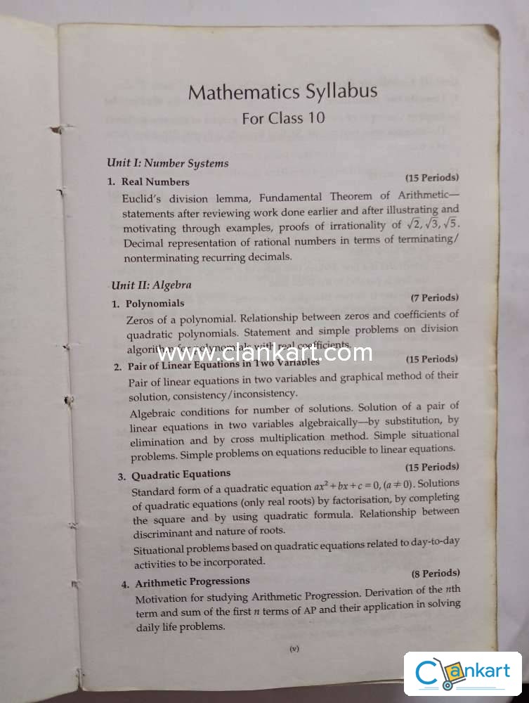 Buy Secondary School Mathematics For Class 10 Book In Good Condition Buy secondary school mathematics for class 10 book in good condition