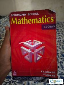 Secondary School mathematics for class 9 rs Aggarwal