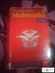 Secondary maths for class 9th,(RS Aggarwal and V Aggarwal)