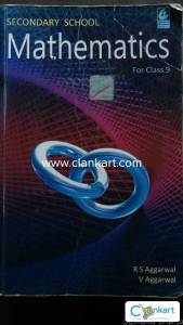 Secondary school Mathematics by RS Aggarwal for class 9