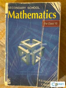 Secondary school mathematics for class 10