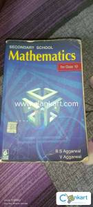 Secondary school mathematics for class 10 by RS AGGARWAL, V AGGARWAL