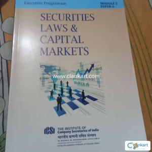 Securities laws & Capital Markets Cs programme