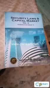 Security Laws & Capital Market (Vol. II)