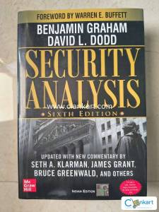 Security analysis 6th edition by Benjamin Graham David Dodd Hard cover