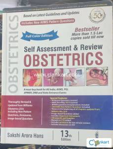 Self Assessment and Review Obstetrics Sakshi Arora 13th edition