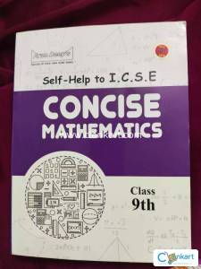 Self Help ICSE Concise Mathematics Class 9