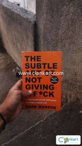 Self Help novel - The subtle art of not giving a f*ck